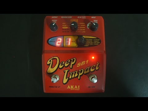 Akai SB1 Deep Impact Bass Synth | Effects Database