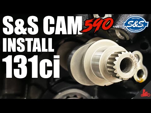 S&S Cam: 590 Cam Install + DYNO! (131ci Stage 4 Harley M8)
