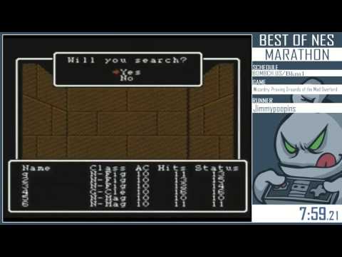 Best of NES Marathon 2015 - Wizardry: Proving Grounds of the Mad Overlord