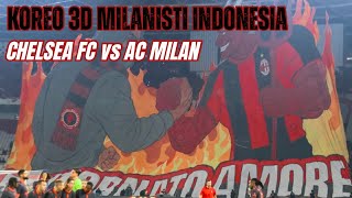 Download lagu MERINDING‼️DETIK-DETIK KOREO 3D MILANISTI INDONESIA MENGHIASI STADION GBK | Chelsea vs Milan mp3