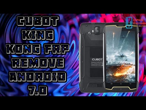 cubot king kong google account remove / Frp