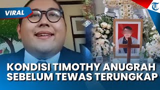 KONDISI TIMOTHY ANUGRAH Sebelum Tewas Terungkap, Jejak Perundungan di Kampus Diungkap