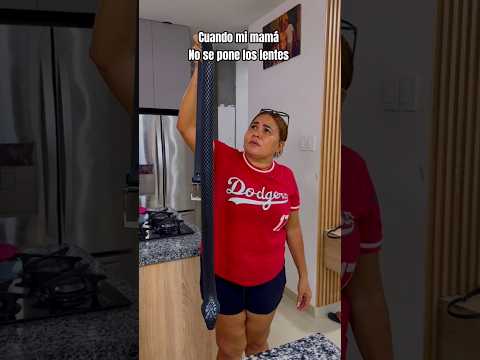 Mi mamá cuando no tiene lentes