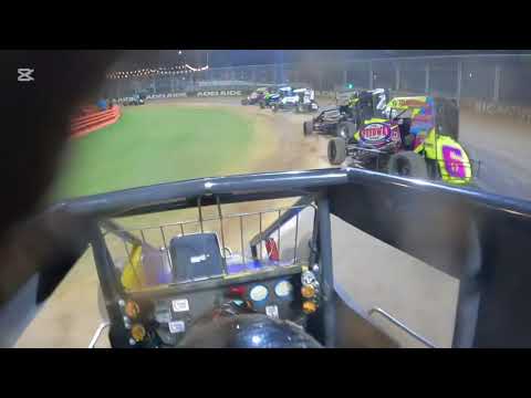 Speedcars Final onboard Nick Parker NAPA Adelaide Showdown Sprintcars In The City 27/11/2025