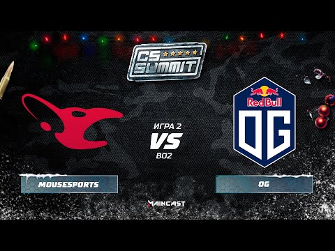 mousesports vs OG [Map 2, Dust 2] (Best of 2) | cs_summit 5