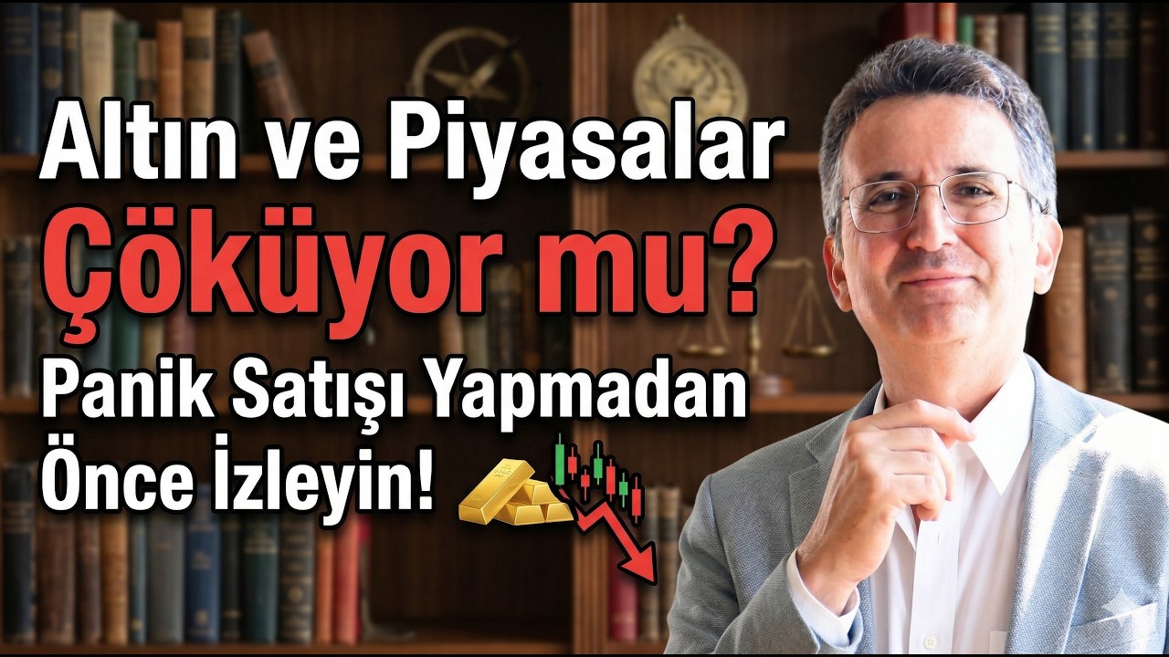 Altın ve Piyasalar Çöküyor mu? Panik Satışı Yapmadan Önce İzleyin!
