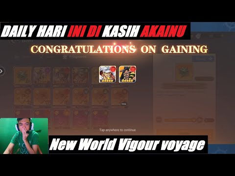 DAILY HARI INI DI KASIH AKAINU 🔥 - New World: Vigour Voyage
