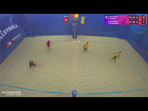 09:55 D. Kharchenko /M. Anhelov - Y. Bohdashkin /Y. Yevdokymov 04.11.2022 | Winners Beach Volleyball