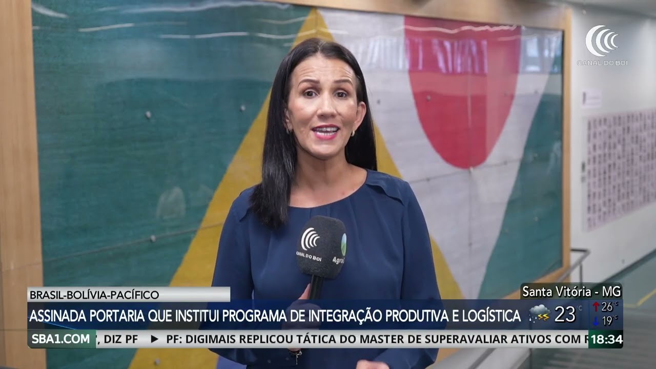 Governo institui Programa de Integração Produtiva e Logística Brasil-Bolívia-Pacífico.