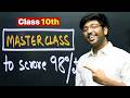 Masterclass On How To Score 98 In Class 10th Shobhit Nirwan