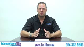 How to Read a Title Commitment on Florida Real Estate Closings with Independence Title