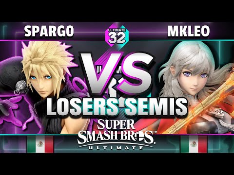 ULTIMATE 32 - Sparg0 (Cloud) vs. T1 | MKLeo (Byleth) - Smash Ultimate Losers Semis