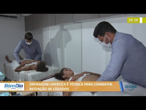 Drenagem linfática é técnica para combater retenção de líquidos 05 08 2021