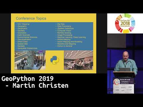 PyCon.DE 2018: GeoPython 2019 - Martin Christen