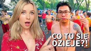 SZOKUJĄCE święto w Malezji - Tego się nie spodziewałam - Thaipusam