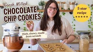 Chocolate Chip Cookie Recipe with Fresh Milled Flour, One for the Recipe Box!
