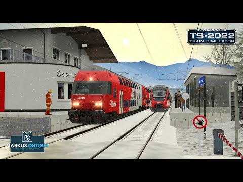 TS 2022 /  ÖBB 86-33 "Wiesel" / Giselabahn / HKS - HahnenKammShuttle nach Kirchberg i. Tirol