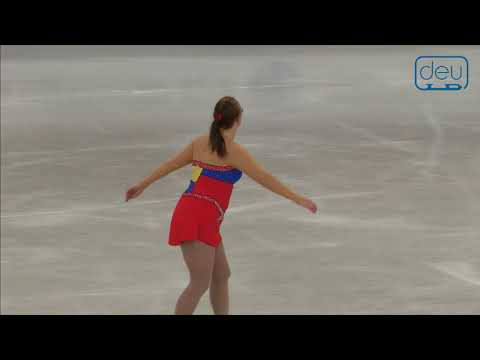 Gayle Smith. Oberstdorf 2018. Bronze Ladies I Artistic. 22 place