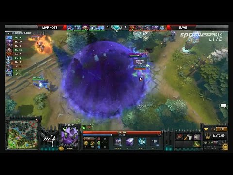 [KDL] Tier1 : 1set MVP HOT6 vs Rave -DOTA2,EsportsTV