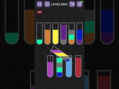 water_level_5800 #puzzle #game #sortpuzzle #color - YouTube