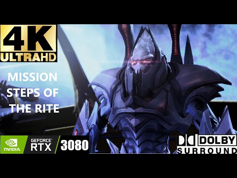 STARCRAFT 2 LEGACY OF THE VOID - HARD WALKTHROUGH - STEPS OF THE RITE - 4K ULTRA - no commentary