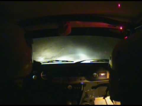 Davide Cesarini su Ford Escort al Rally Legend 2009 PS1