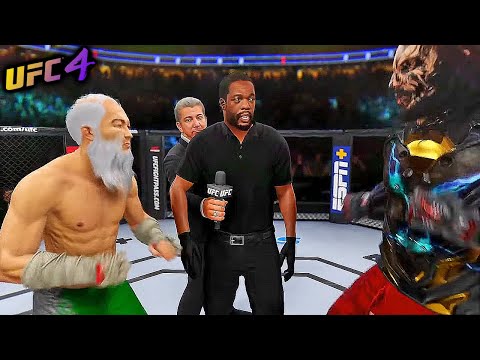 UFC4 | Old Bruce Lee vs. Cyber Gladiator - EA sports UFC 4