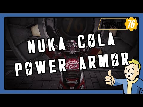 Fallout 76 - Secret Nuka Cola Power Armor Location Guide! (T-51B Power Armor)