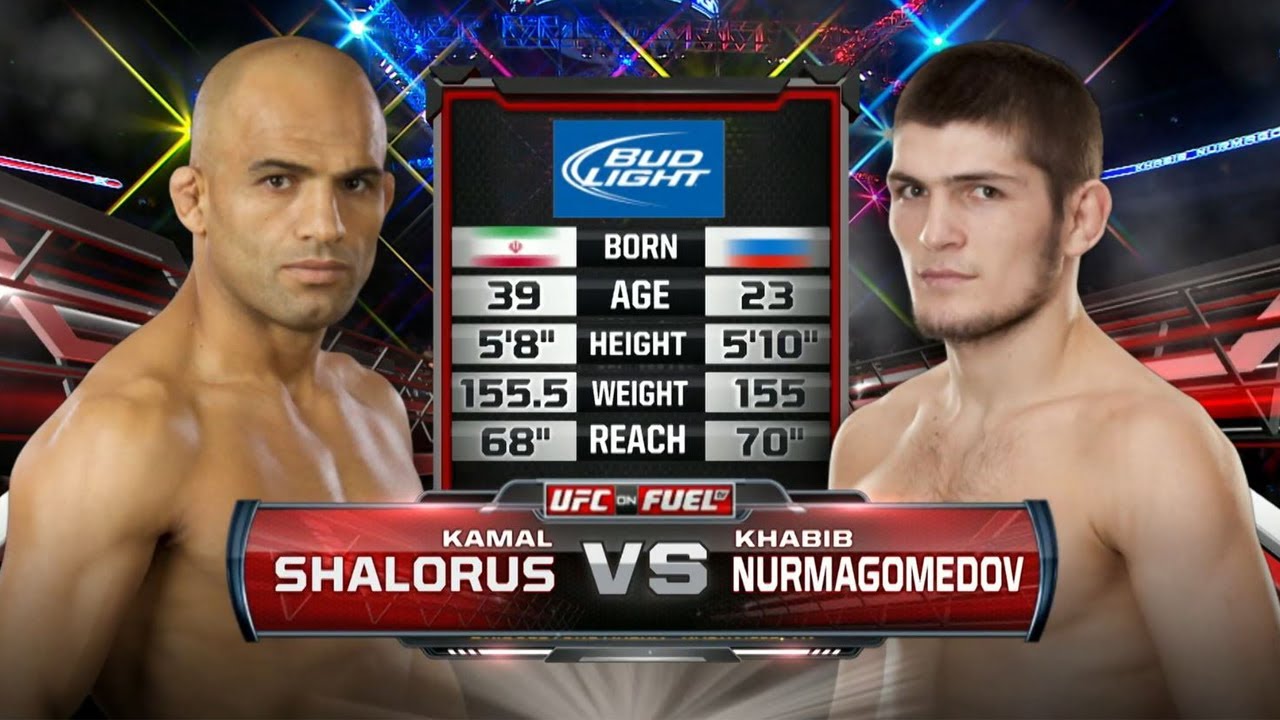 UFC Debut: Khabib Nurmagomedov vs Kamal Shalorus | Free Fight