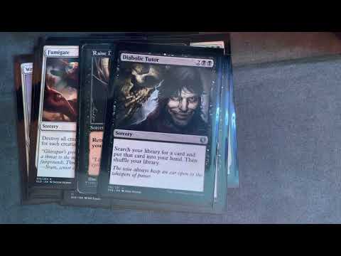 MTG Commander life gain/death deal deck. April 2023