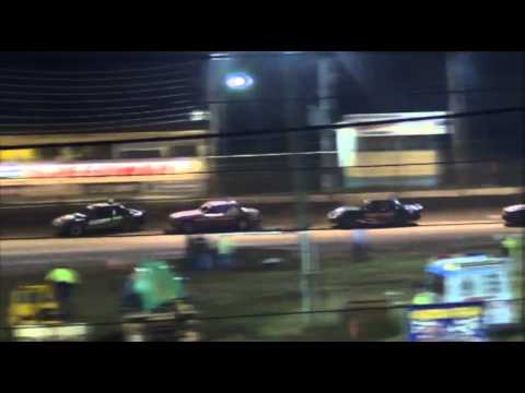 Modified Production - Heat 9 - QLD Title - Maryborough Speedway - 09.06.12