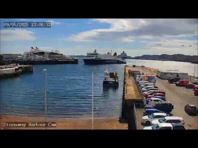 スコットランド・ルイス島 ストーノウェー港