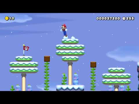 A High Altitude Hike by OminousBoi - Super Mario Maker 2 - No Commentary 1bz