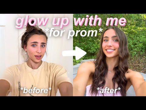glow up + prep with me for prom!! 🤭 *flowers, nails, tan, etc*