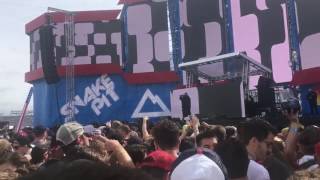 Mr. Two Face Action Bronson live at the Indianapolis 500 Snakepit