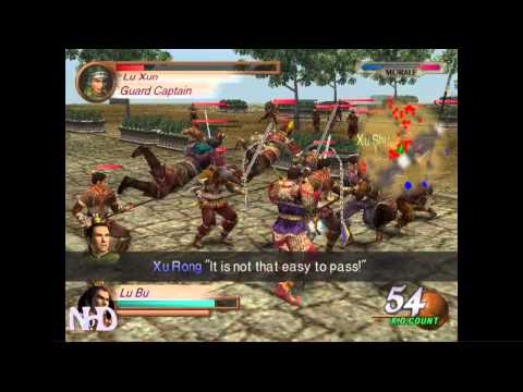 Let's Play Dynasty Warriors 3 XL Lu Bu (pt5) The Siege of He Fei Castle