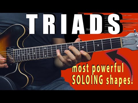 I Couldn't SOLO WITH TRIADS on GUITAR Until I Learned This….