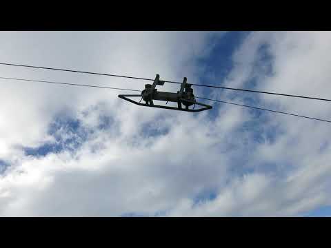 Luftseilbahn Äsch - Oberalp Talfahrt 2020 - Unterschächen im Schächental - cable car Switzerland