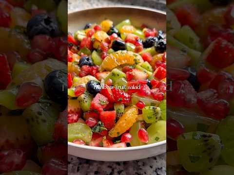 THE ONLY FRUIT SALAD YOU’LL EVER NEED🌈