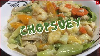 HOW TO COOK CHOPSUEY| vegetables recipe