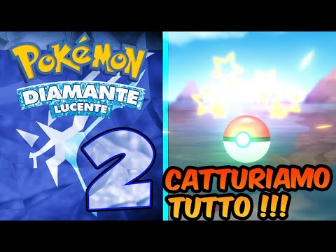 Gameplay ita Pokemon Diamante lucente - episodio 2 - Catturiamo tutto