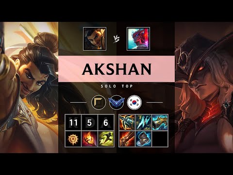 Akshan Top vs Yone - KR Diamond Patch 25.11