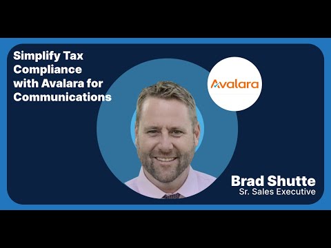 Simplify tax compliance with Avalara for Communications