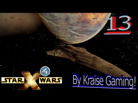 Ep:13 - Boarding Trial Run & Research! - X4 - Star Wars: Interworlds Mod - By Kraise Gaming!