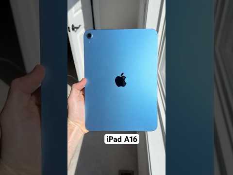 Apple's Cheapest iPad (A16)