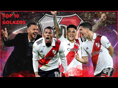 TOP 10 GOLAZOS RIVER CAMPEÓN LPF 2023!!