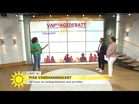 Så vinner du vardagsdebatten utan att bråka - Nyhetsmorgon (TV4)