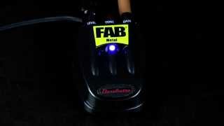 Video thumbnail for Danelectro FAB D-3 Metal by GuitarFXMania