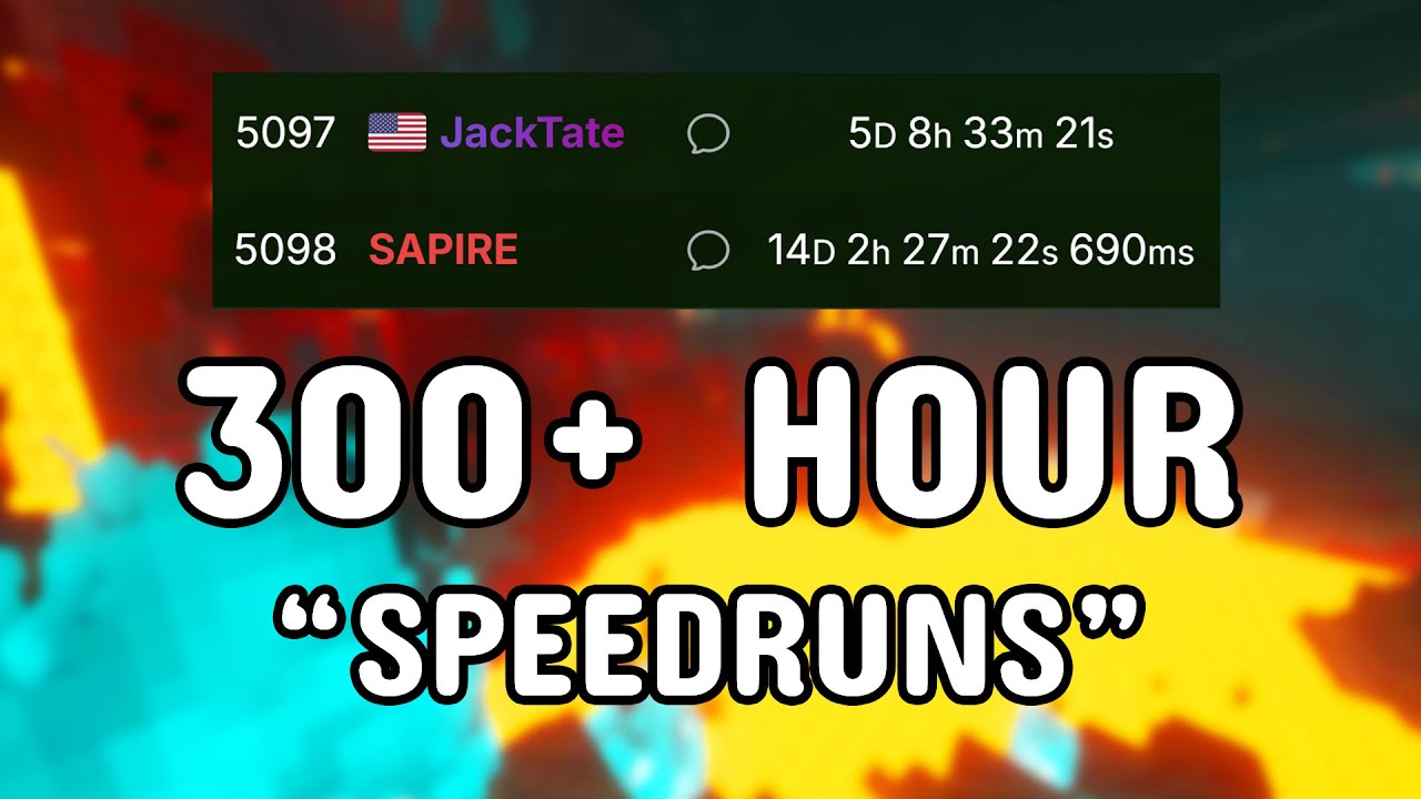 RETURNING to the SLOWEST Minecraft Speedruns (and other runs)