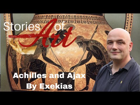Achilles and Ajax- An Amphora by Exekias